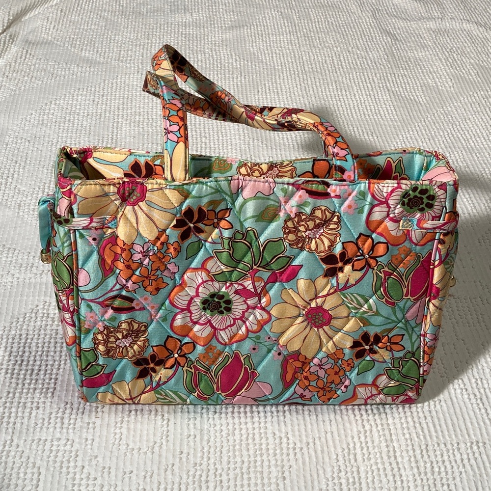 Vera Bradley “Erica” Floral Tote